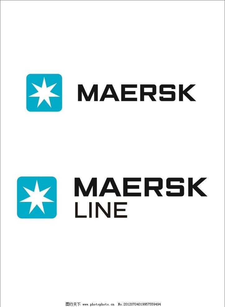 马士基新logo图片