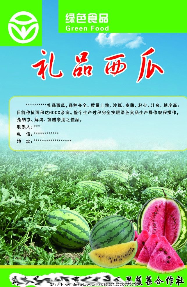 禮品西瓜 西瓜簡介 禮品西瓜 西瓜簡介