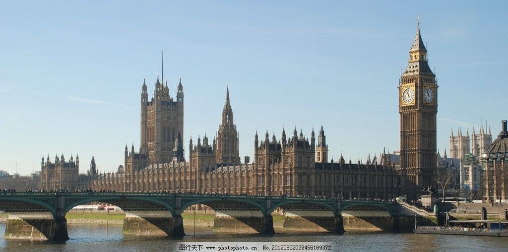 大本钟和国会大厦图片