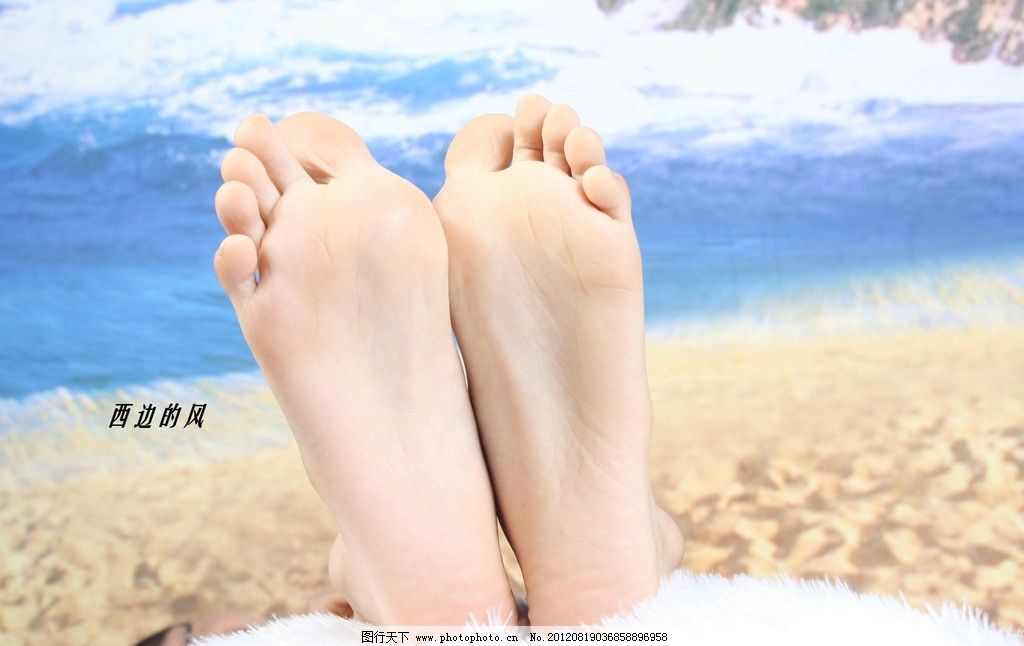 脚底 美脚 美足 小女孩 女性 美图 女性女人 摄影