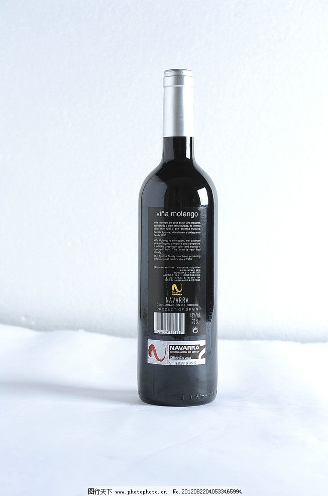 西班牙莫然Crianza干红葡萄酒图片