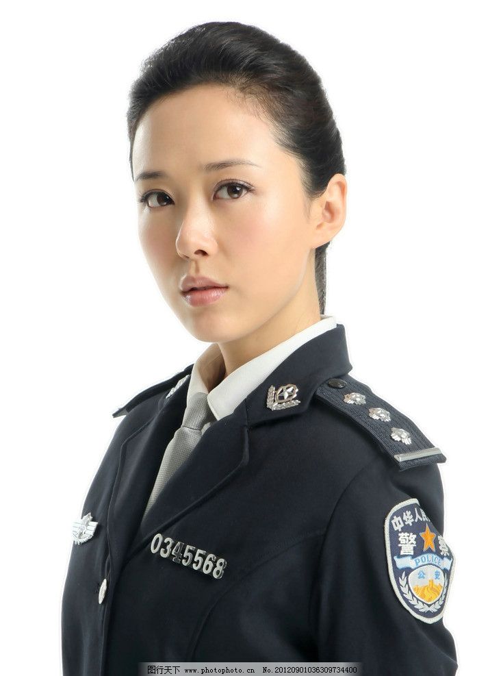美女颜丹晨警察造型图片,中国 明星 女演员 最新