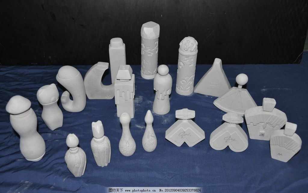 模型制作 石膏模型 模型造型 石膏造型 酒瓶容器 香水容器