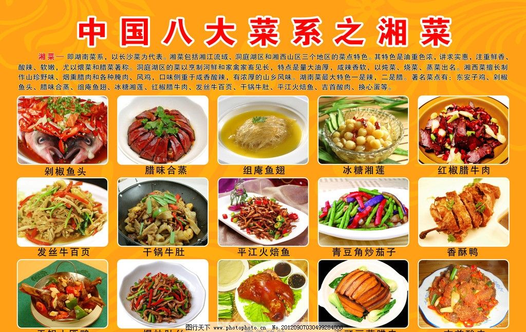 中国八大菜系之湘菜图片