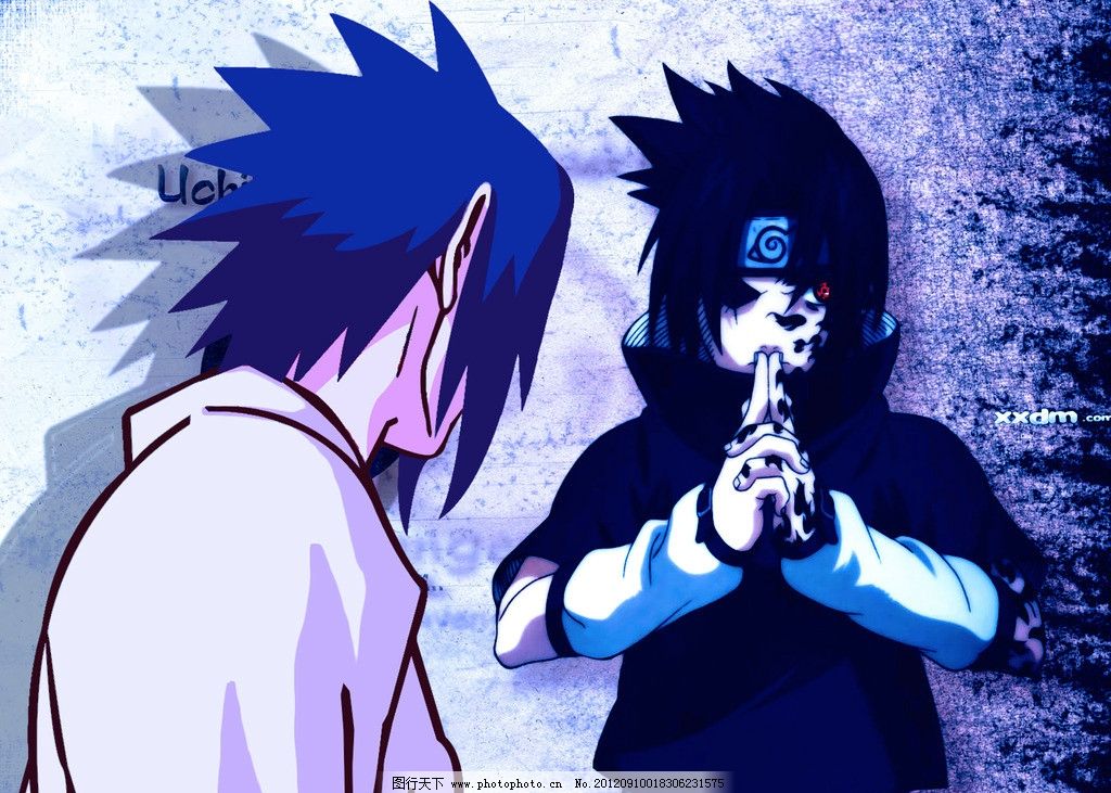 火影忍者佐助图片