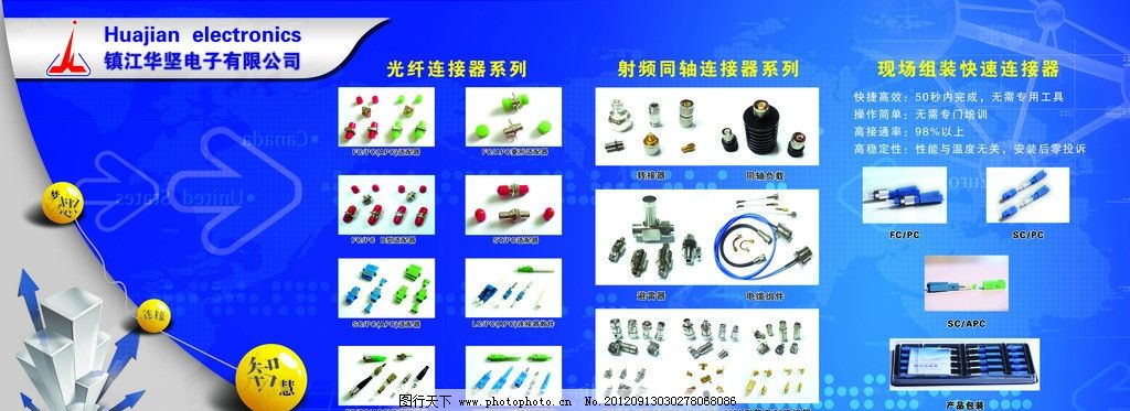 企业产品展板 电子 科技 分路器 地球 光线 箭头 企业文化 展板 蓝色 电子科技 网络 智慧 梦想 连接 圆点 线路 字母 电路 PLC PSD分层 电子产品图片 展板模板 广告设计模板 源文件 72DPI PSD