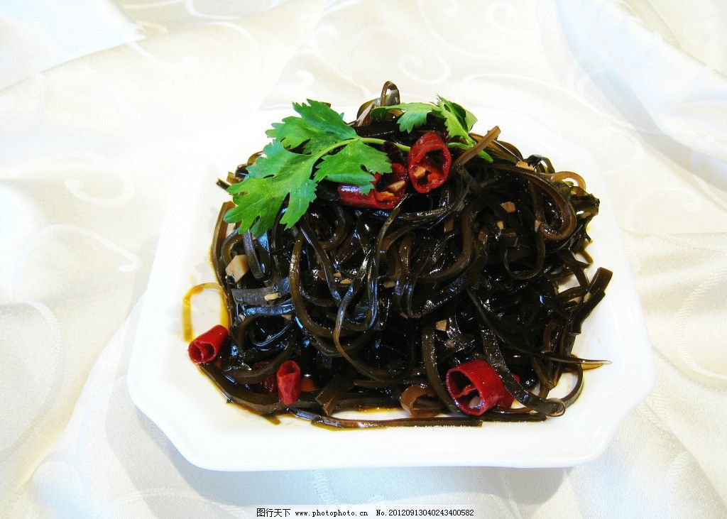 酸辣海带丝图片