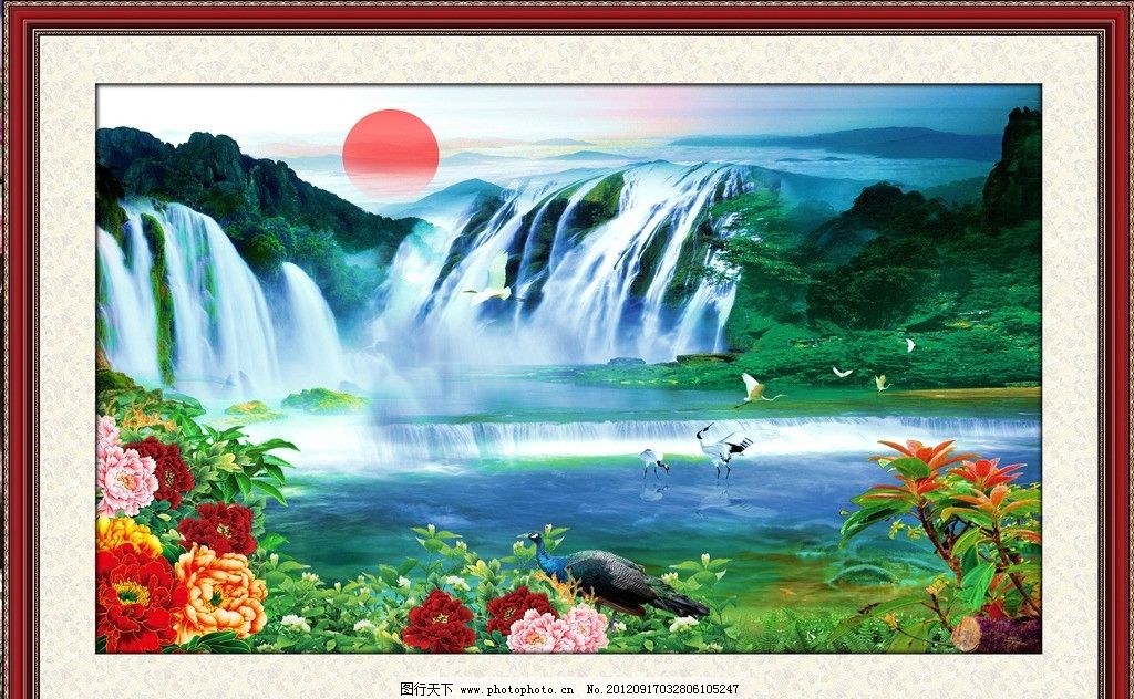 山水画 中堂画 风景画 影壁墙 影壁画 仙鹤 山水风景 山水图 风景图 巨幅山水画 巨幅风景画 山水国画 国画山水 流水生财 财源广进 财源滚滚 日出东方 吉祥壁画 江山如画 巨幅国画 山水 牡丹 风景 巨幅中堂画 客厅画 大厅画 室内装饰画 风水画 家居装饰画 高档挂画 古画 客厅挂画 碧水蓝天 PSD分层素材 源文件 300DPI PSD 46DPI