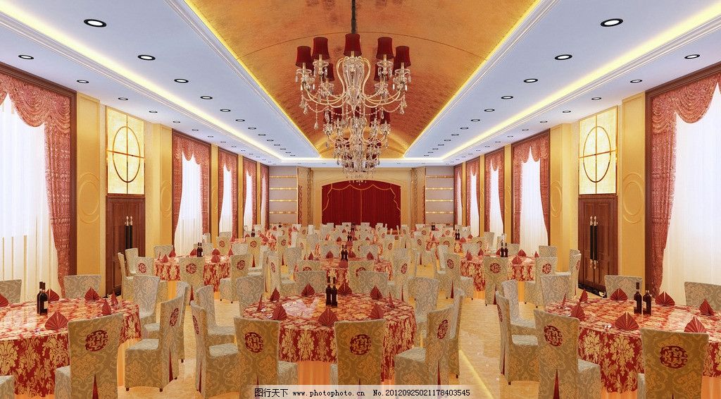 宴会厅 高档宴会厅 酒店大堂 高档酒店 欧式装修 欧式宴会厅 欧式大堂