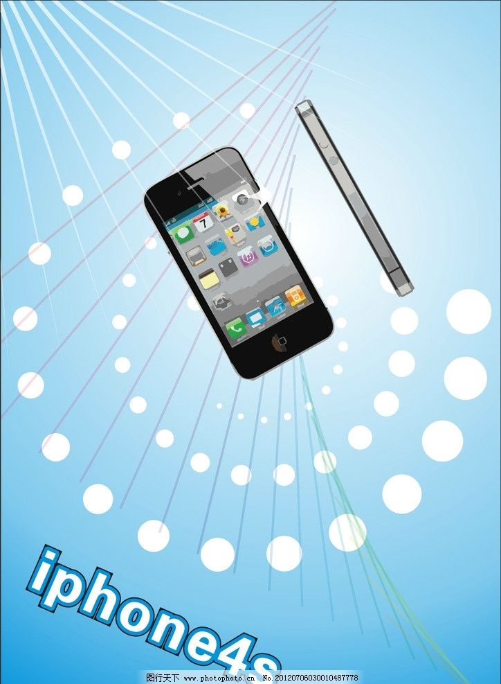 Iphone手机图片 Icon 界面设计 图行天下素材网